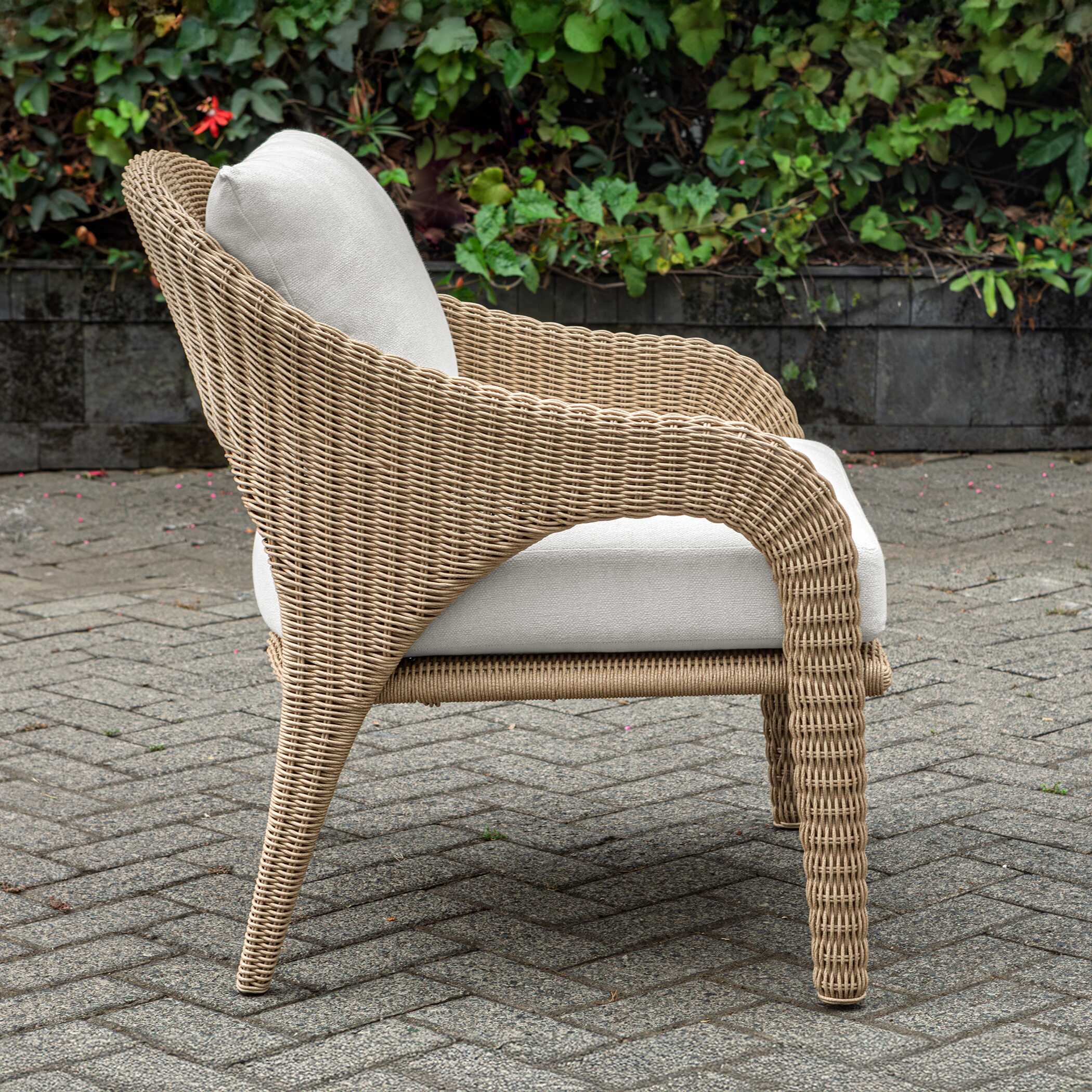 Uttermost Kavali Outdoor Wicker Lounge Chair