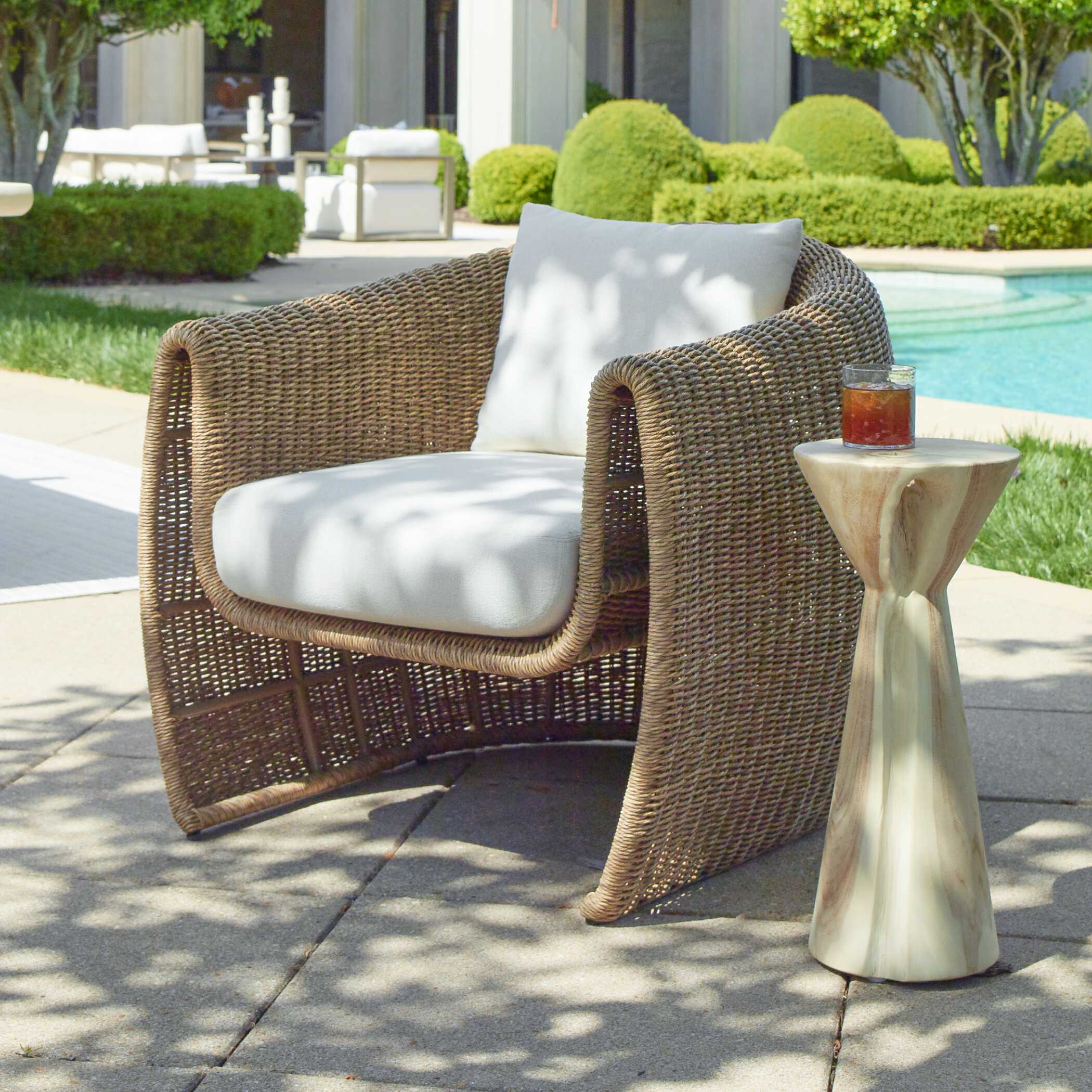 Uttermost Tropic Outdoor Lounge Chair