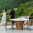 Uttermost Stonewood Indoor-Outdoor Dining Table