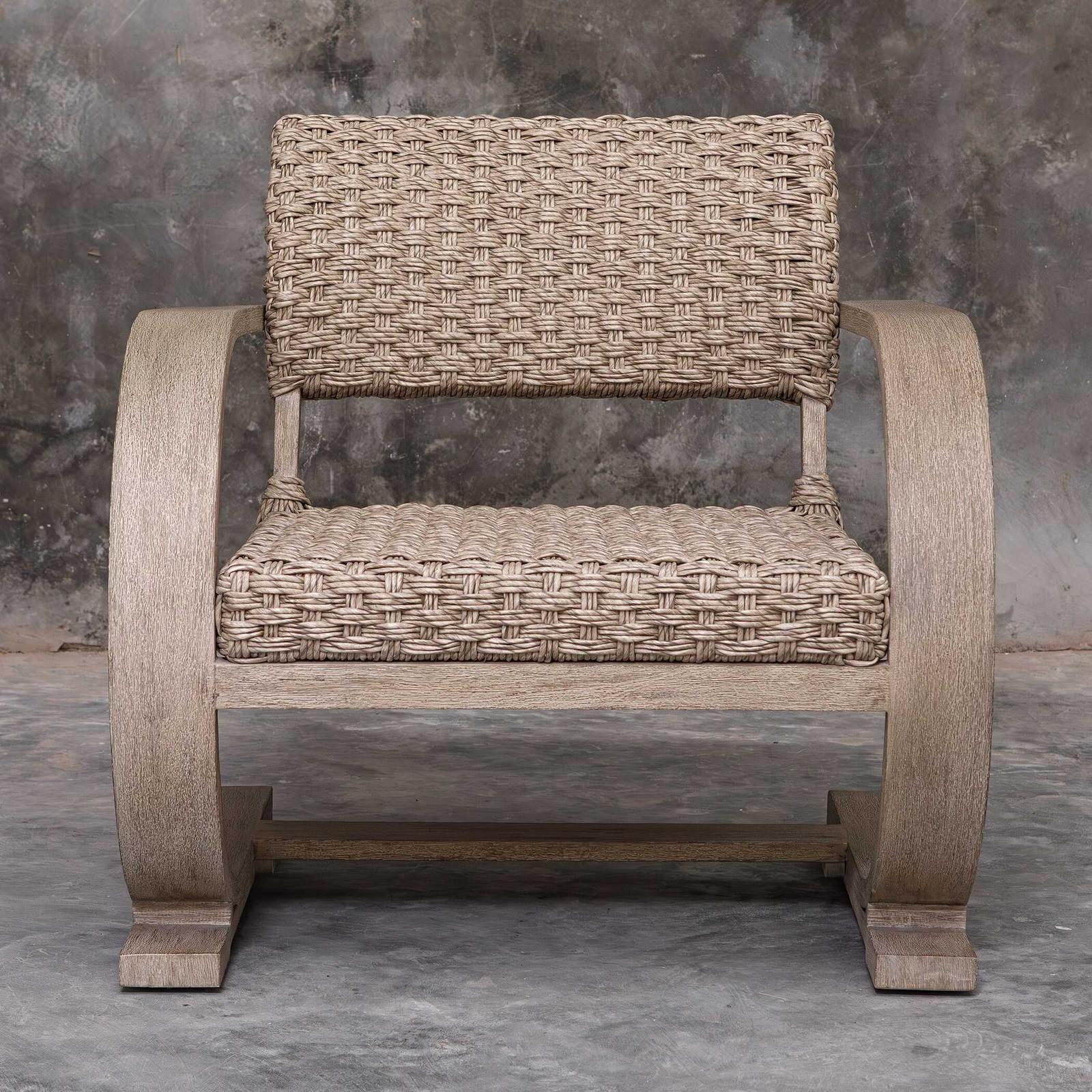 Uttermost Rehema Outdoor Wicker Lounge Chair