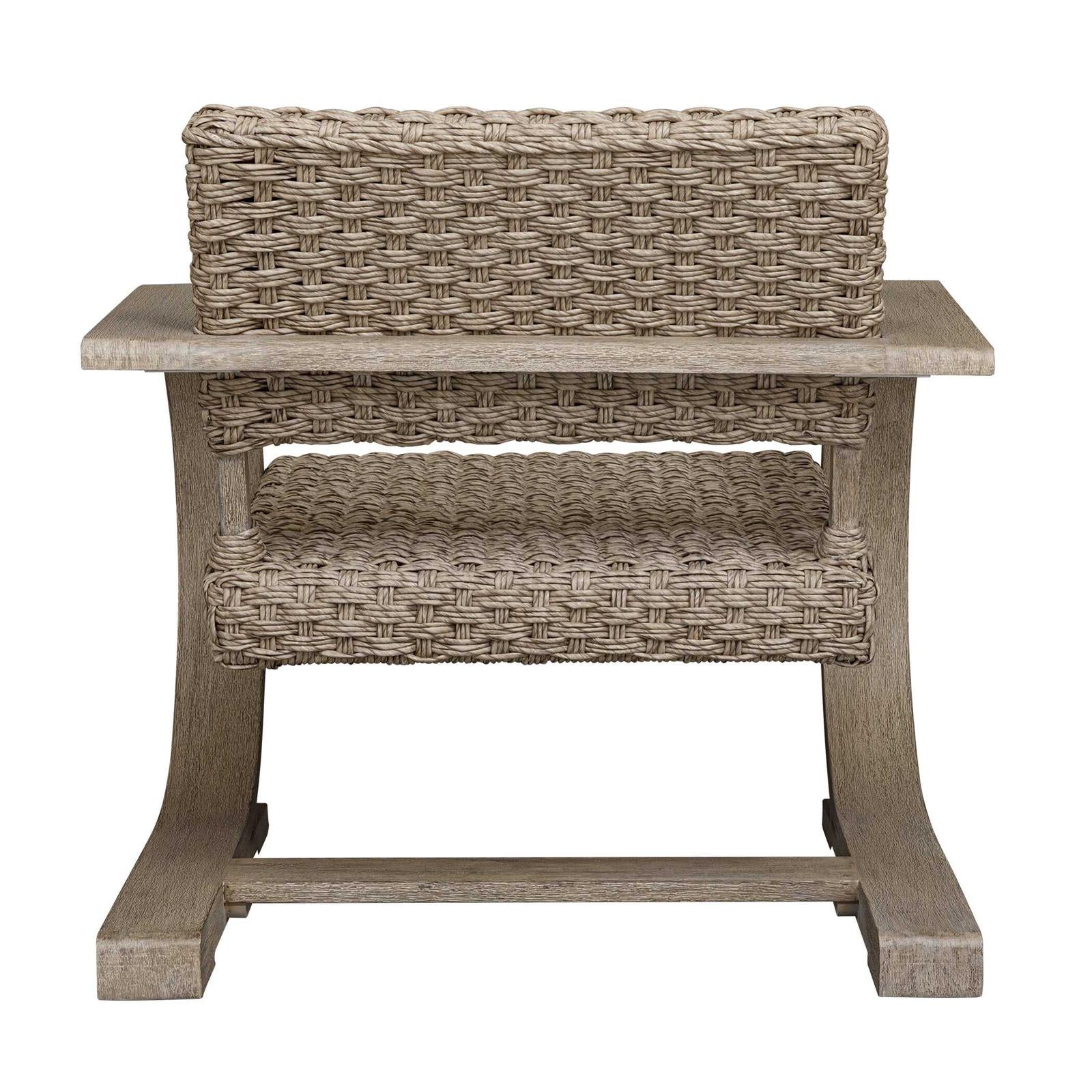Uttermost Rehema Outdoor Wicker Lounge Chair