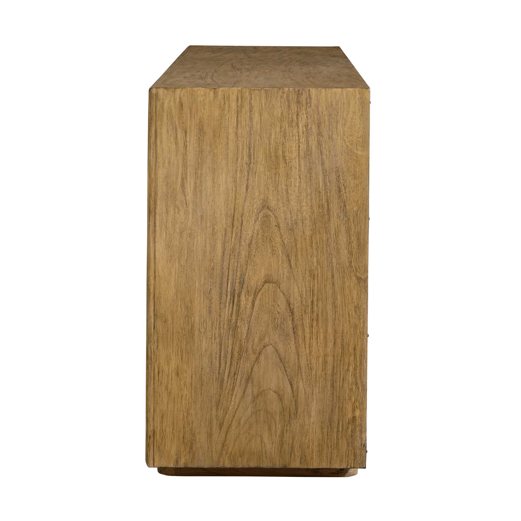 Uttermost Stevenson Wood 4 Door Cabinet