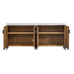 Uttermost Brinson Carved Wood 4 Door Cabinet