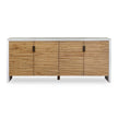 Uttermost Brinson Carved Wood 4 Door Cabinet