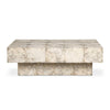 Uttermost Kotoa Bleached White Coffee Table