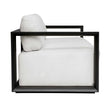 Uttermost Remsen Outdoor Black/Oyster Sofa