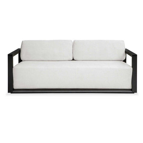Uttermost Remsen Outdoor Black/Oyster Sofa