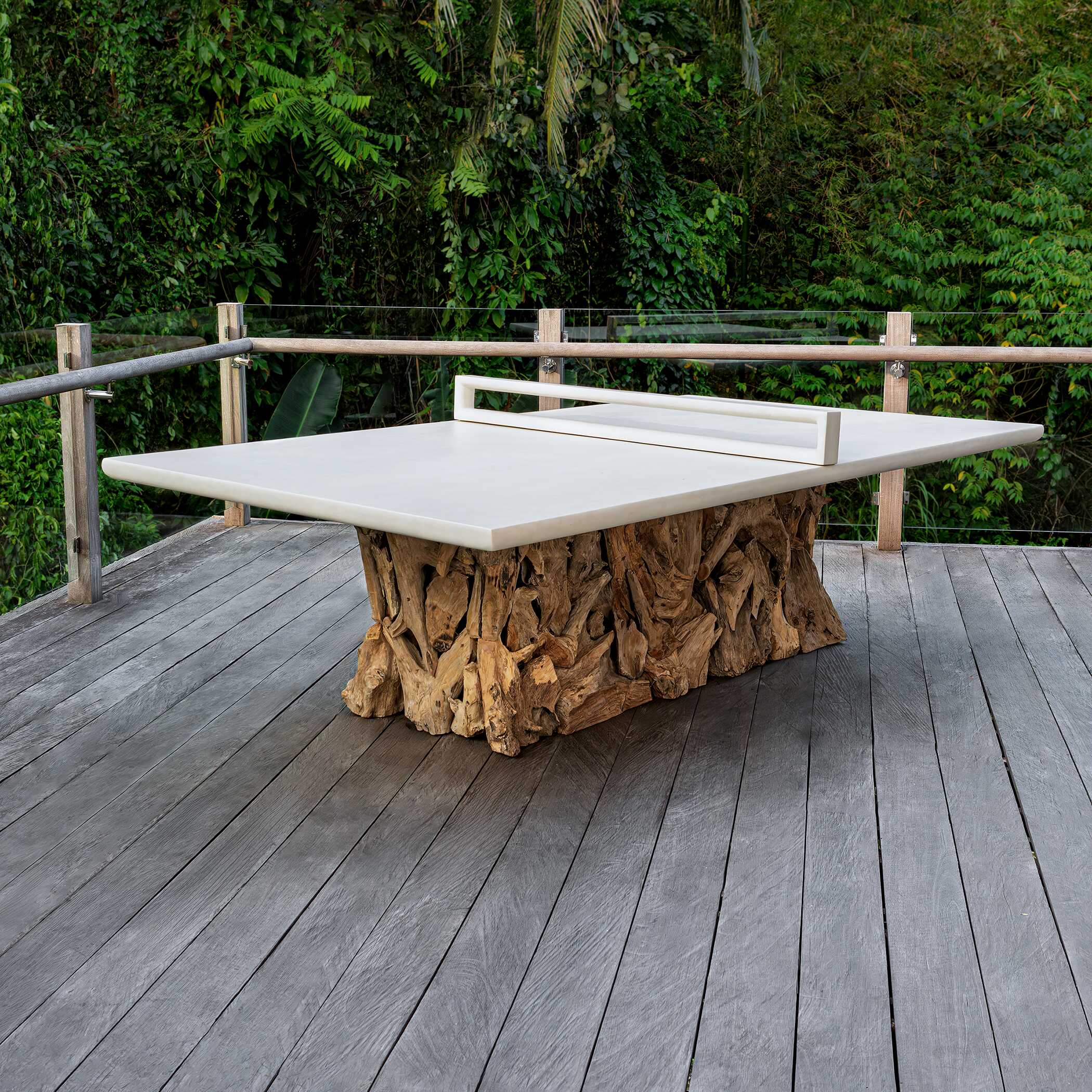 Uttermost Stonewood Indoor-Outdoor Dining Table