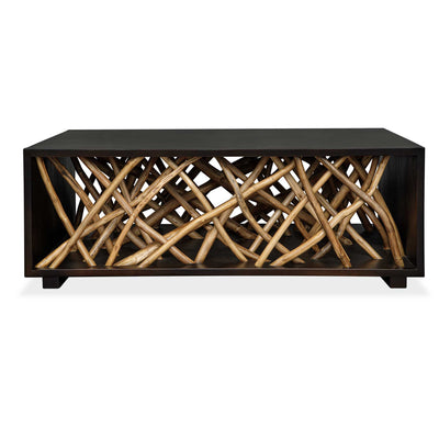 Uttermost Teak Maze Coffee Table