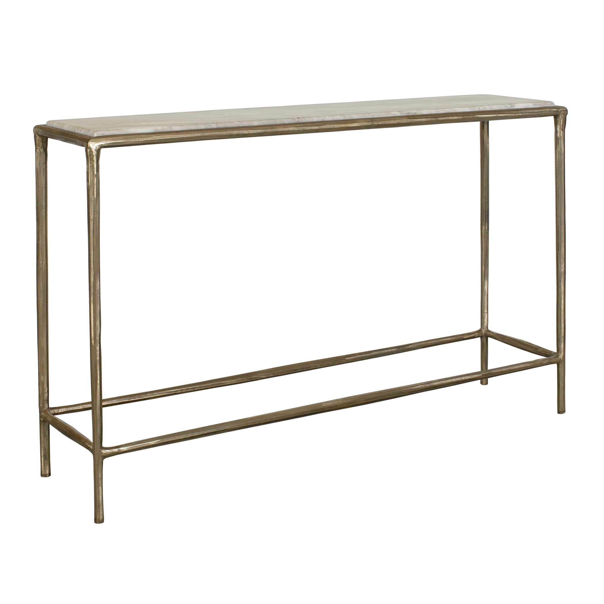 Uttermost Minerva Marble Top Console Table