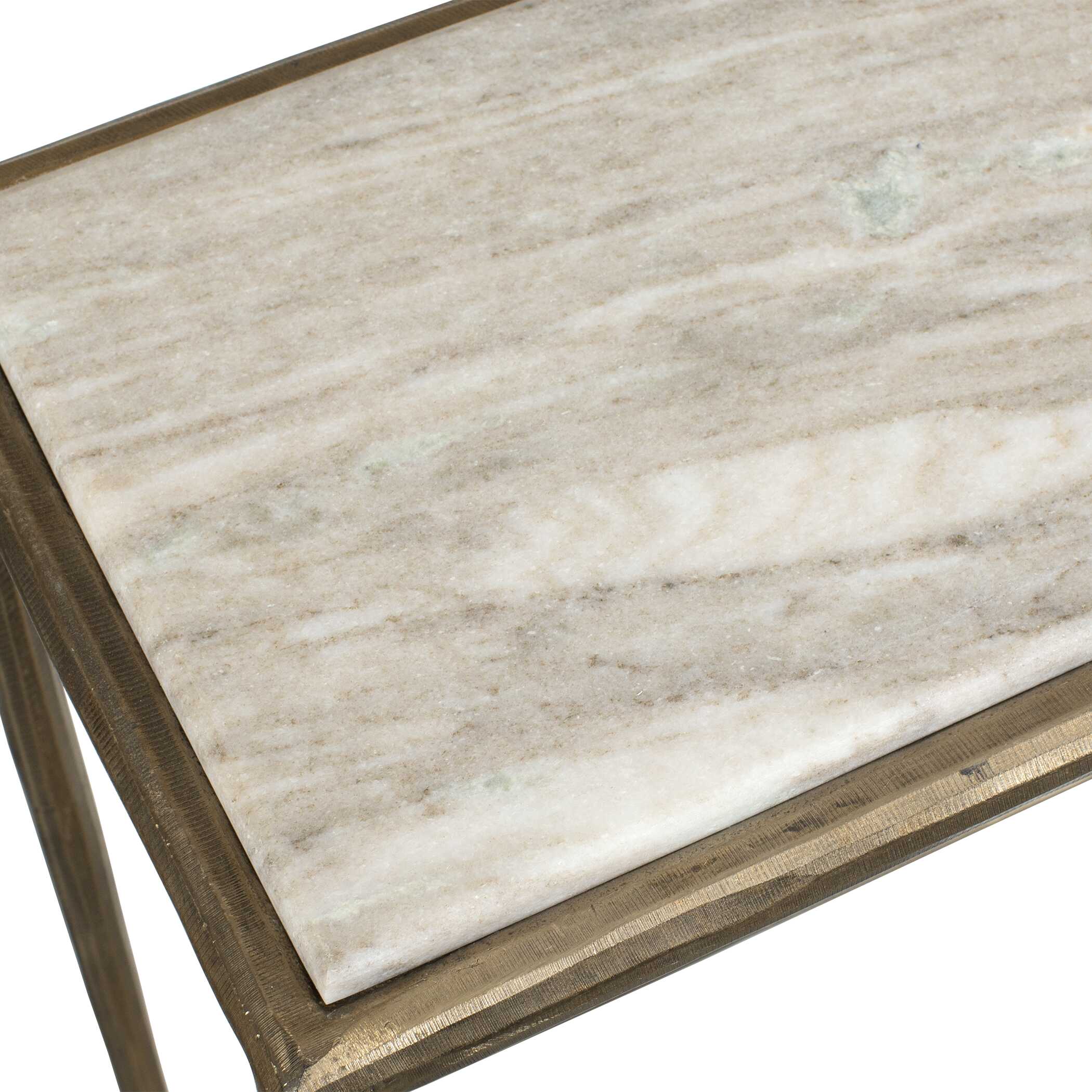 Uttermost Minerva Marble Top Console Table