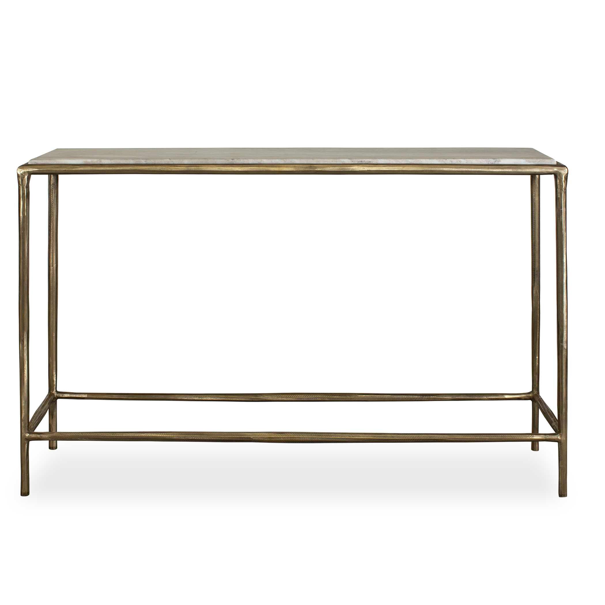Uttermost Minerva Marble Top Console Table