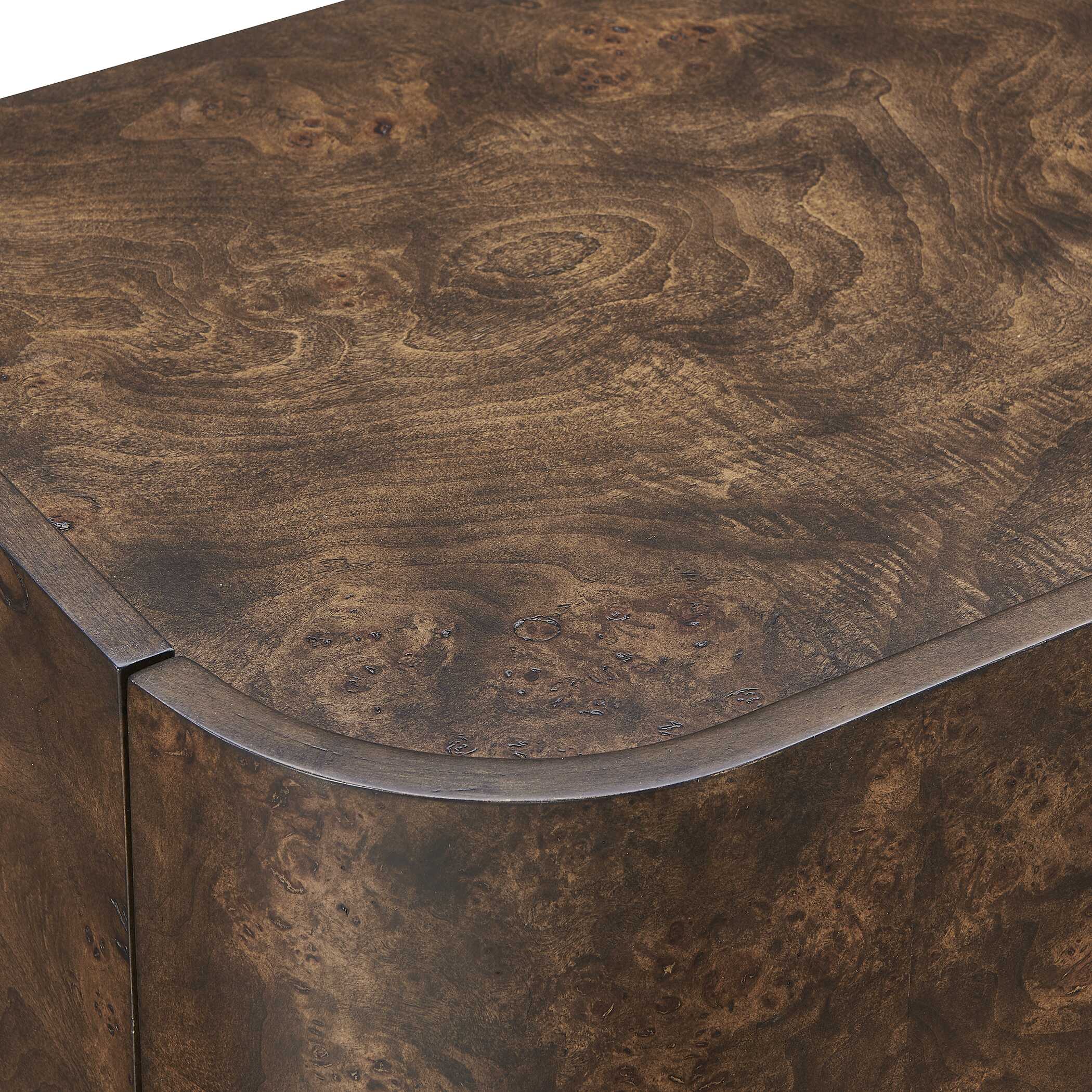 Uttermost Melbourne Mappa Burl 4 Door Cabinet