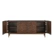 Uttermost Melbourne Mappa Burl 4 Door Cabinet