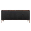 Uttermost Melbourne Mappa Burl 4 Door Cabinet