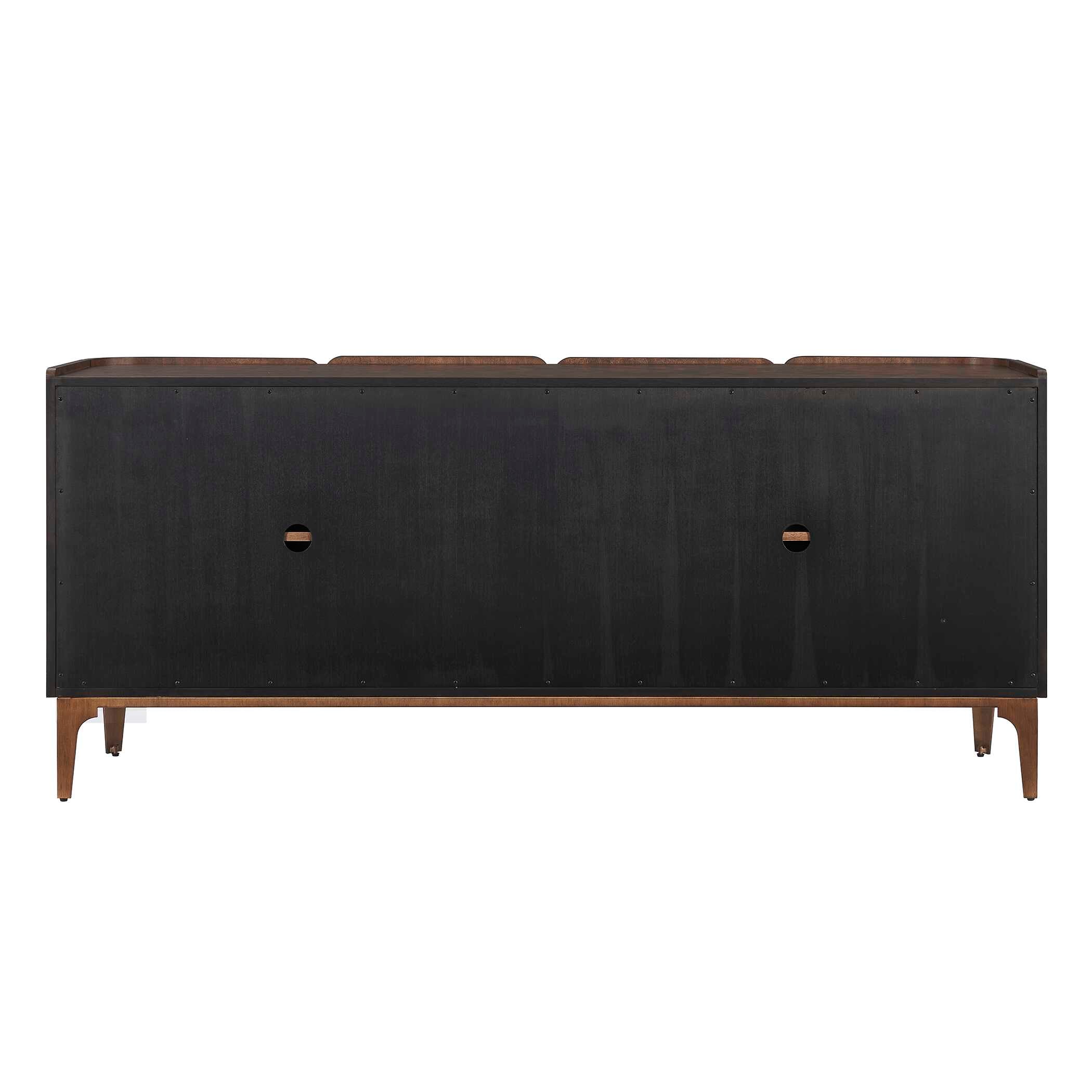 Uttermost Melbourne Mappa Burl 4 Door Cabinet