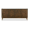 Uttermost Melbourne Mappa Burl 4 Door Cabinet