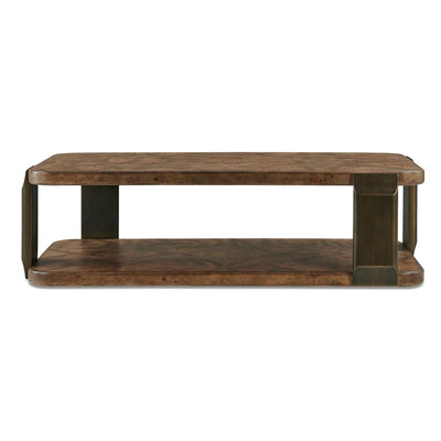 Uttermost Vance Mappa Burl Coffee Table