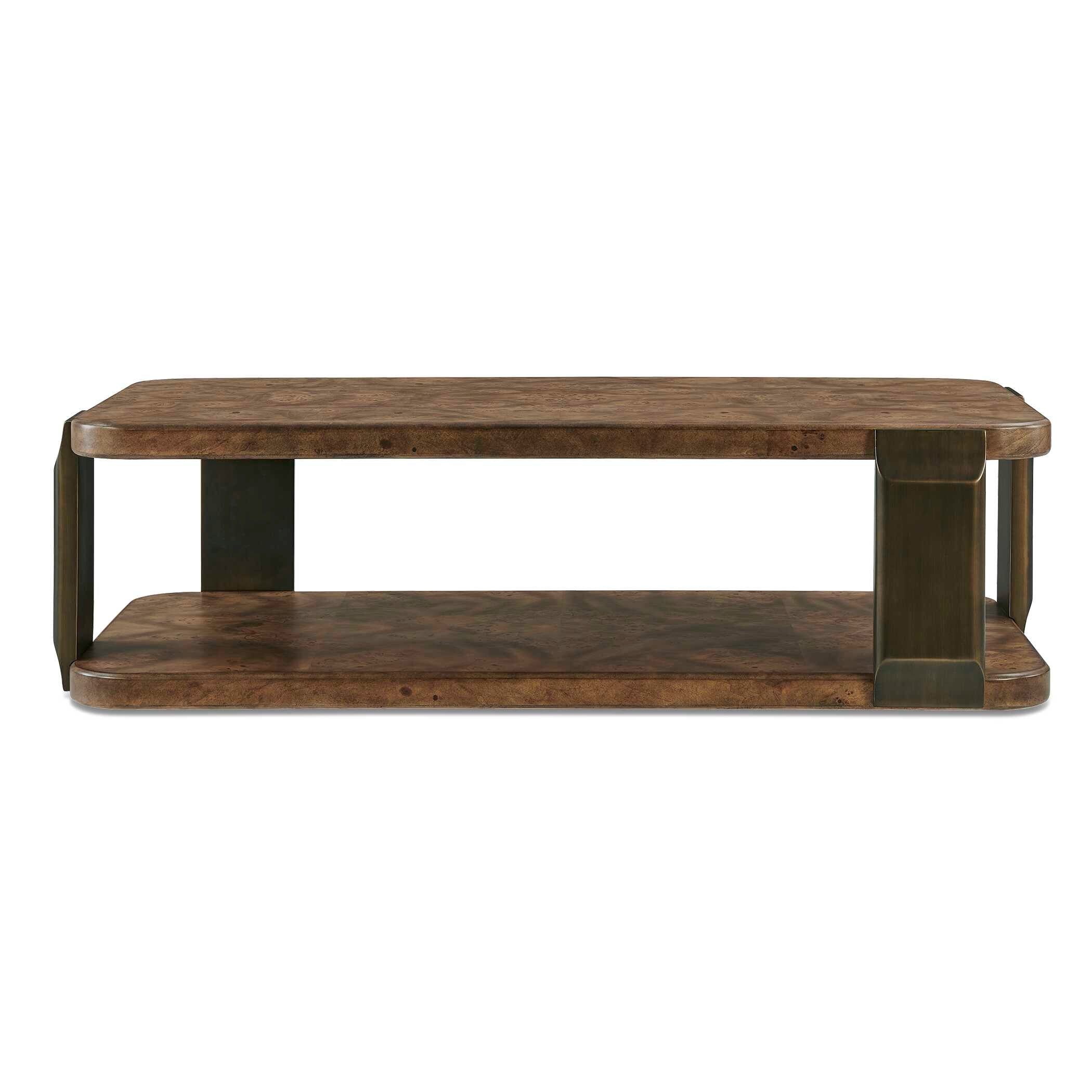 Uttermost Vance Mappa Burl Coffee Table