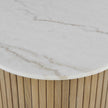 Uttermost Arik Marble Top Coffee Table