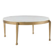 Uttermost Tylan Round Marble Coffee Table