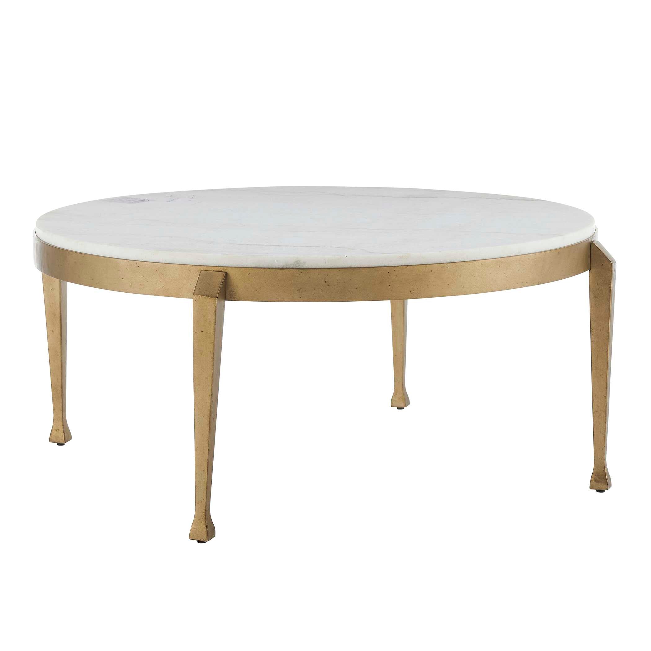 Uttermost Tylan Round Marble Coffee Table