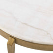 Uttermost Tylan Round Marble Coffee Table