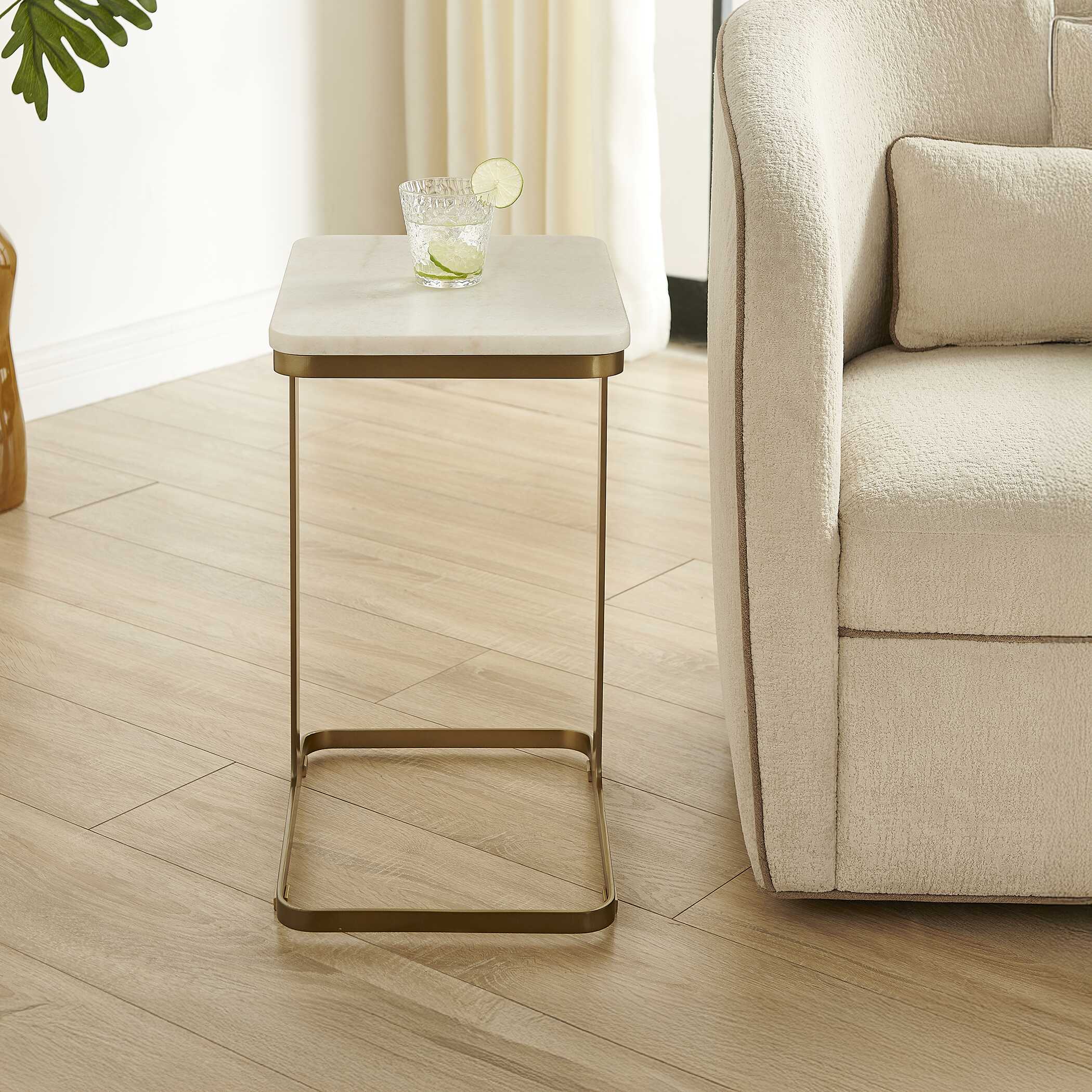 Uttermost Tylan Marble Accent Table