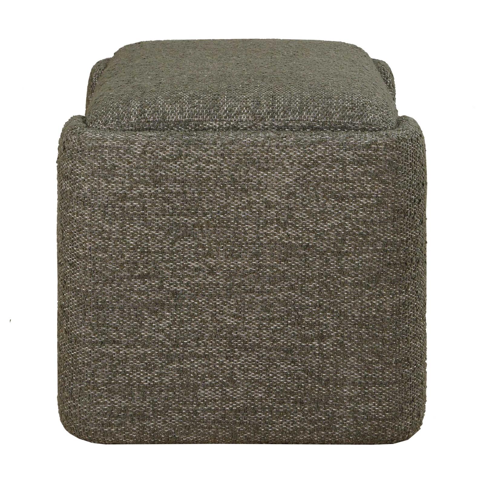 Uttermost Angus Green Boucle Small Bench