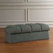 Uttermost Harlem Moss Green/ Lake Blue Bench