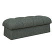 Uttermost Harlem Moss Green/ Lake Blue Bench