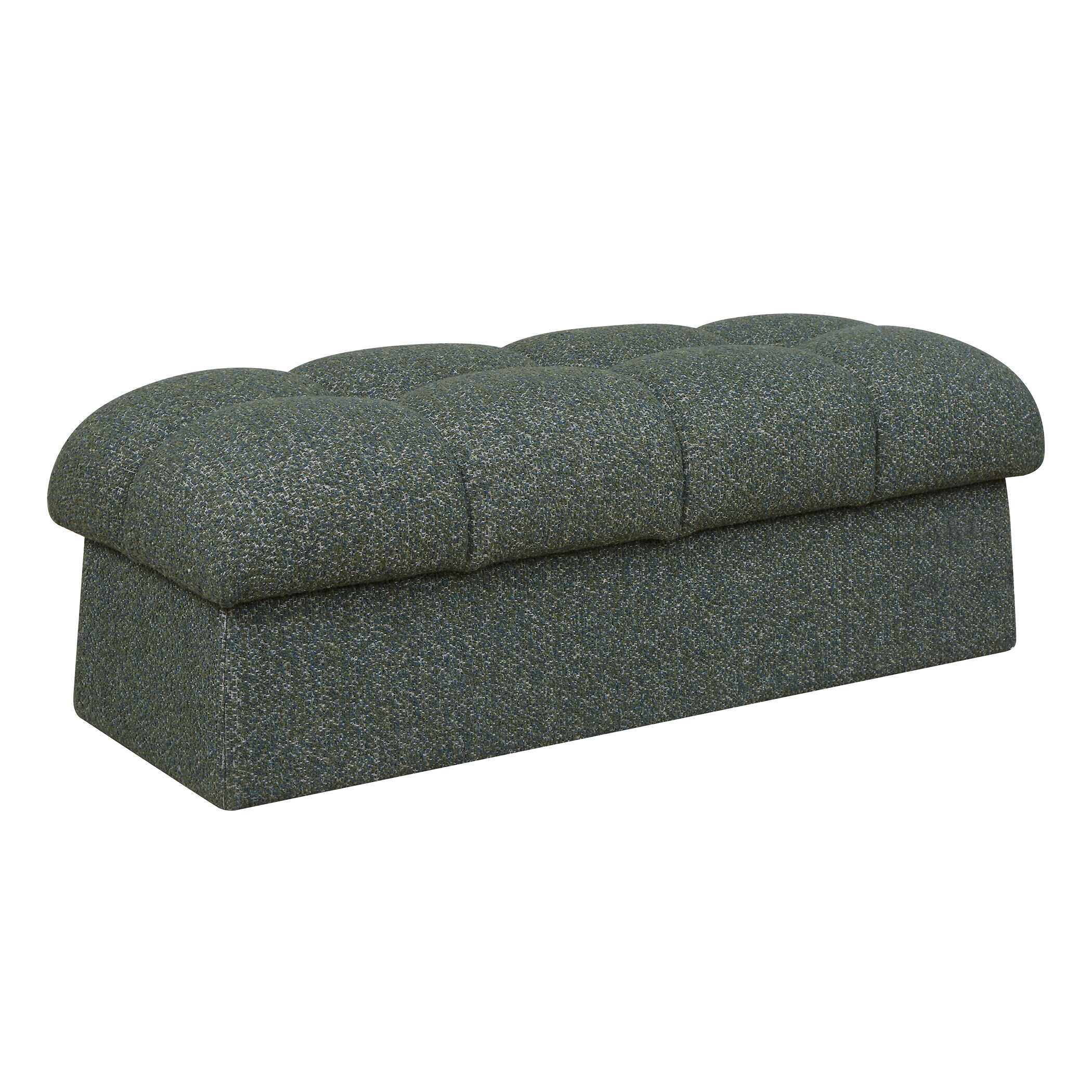 Uttermost Harlem Moss Green/ Lake Blue Bench