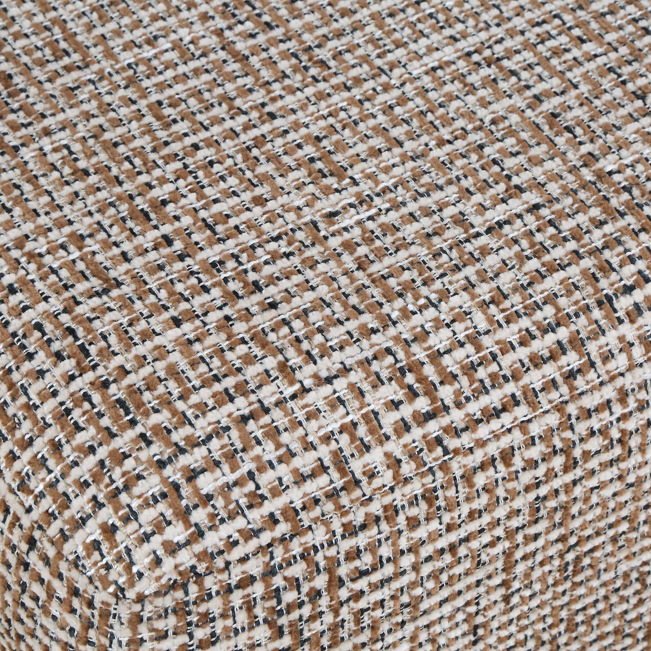 Uttermost Kelce Woven Checkered Ottoman