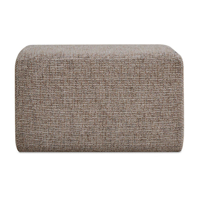 Uttermost Kelce Woven Checkered Ottoman