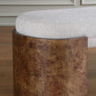 Uttermost Thorian Off-White Bench
