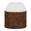 Uttermost Thorian Off-White Bench