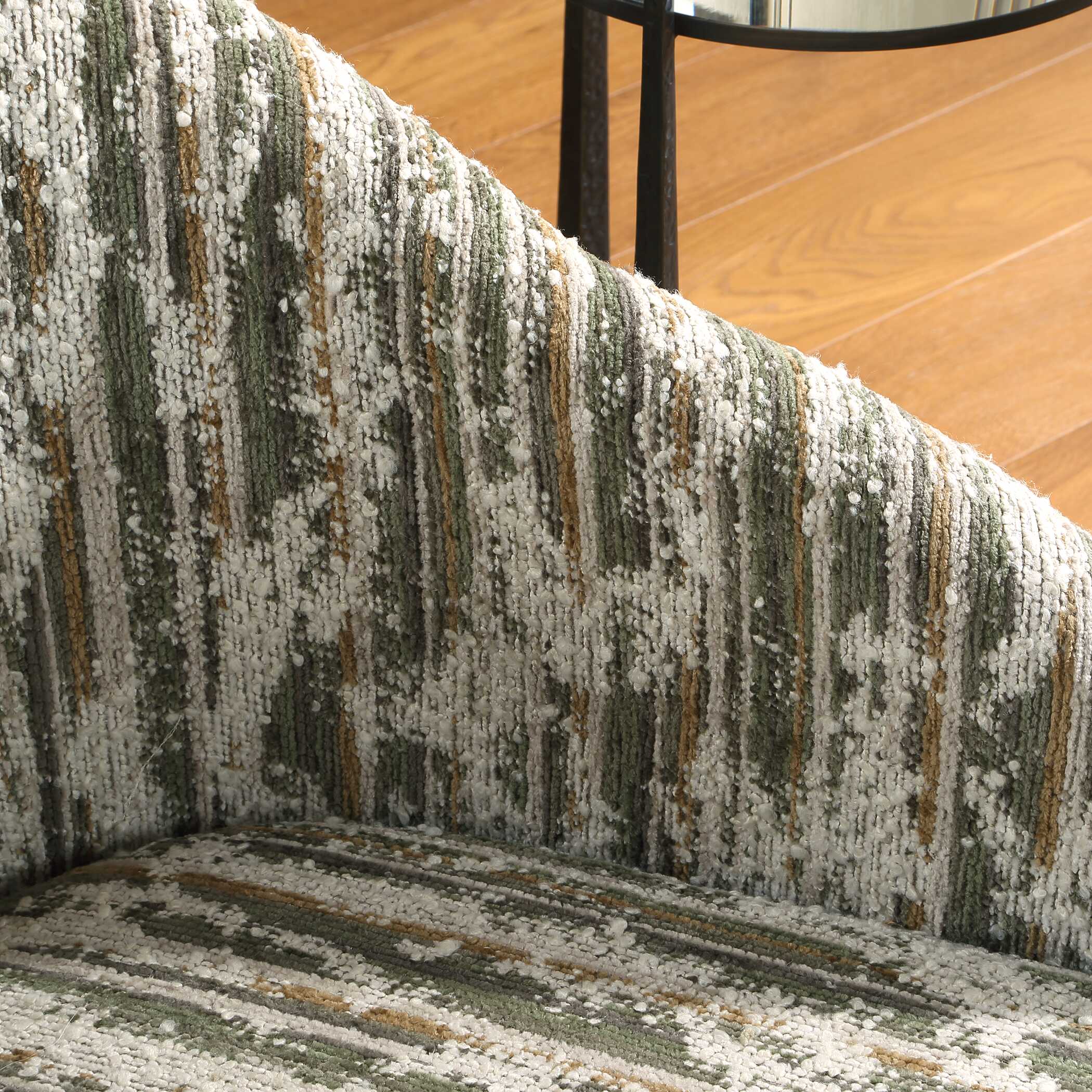 Uttermost Mari Boucle Swivel Chair