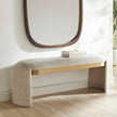 Uttermost Serena Bone White Bench
