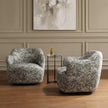 Uttermost Ansel Tapestry Swivel Chair