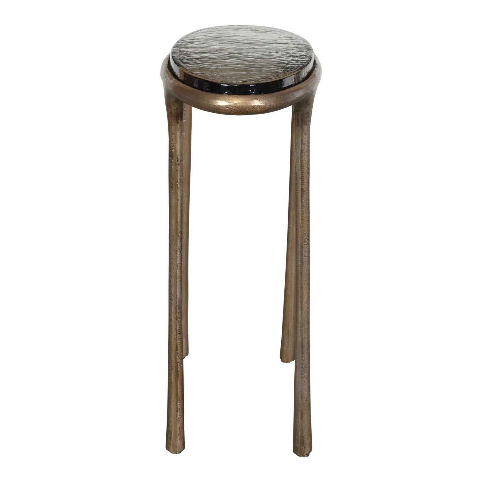 Uttermost Ata Brass Accent Table