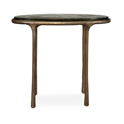 Uttermost Ata Brass Accent Table