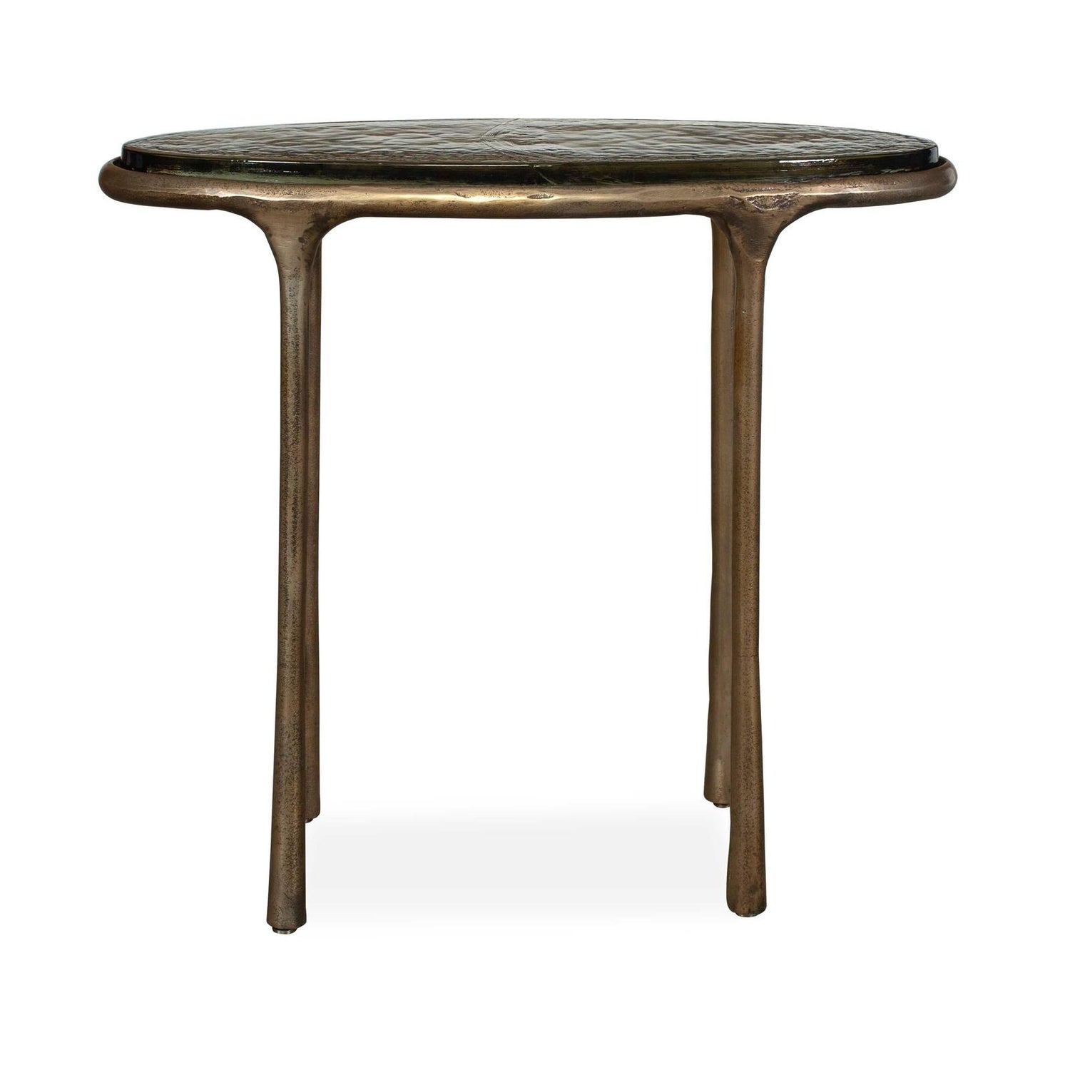 Uttermost Ata Brass Accent Table
