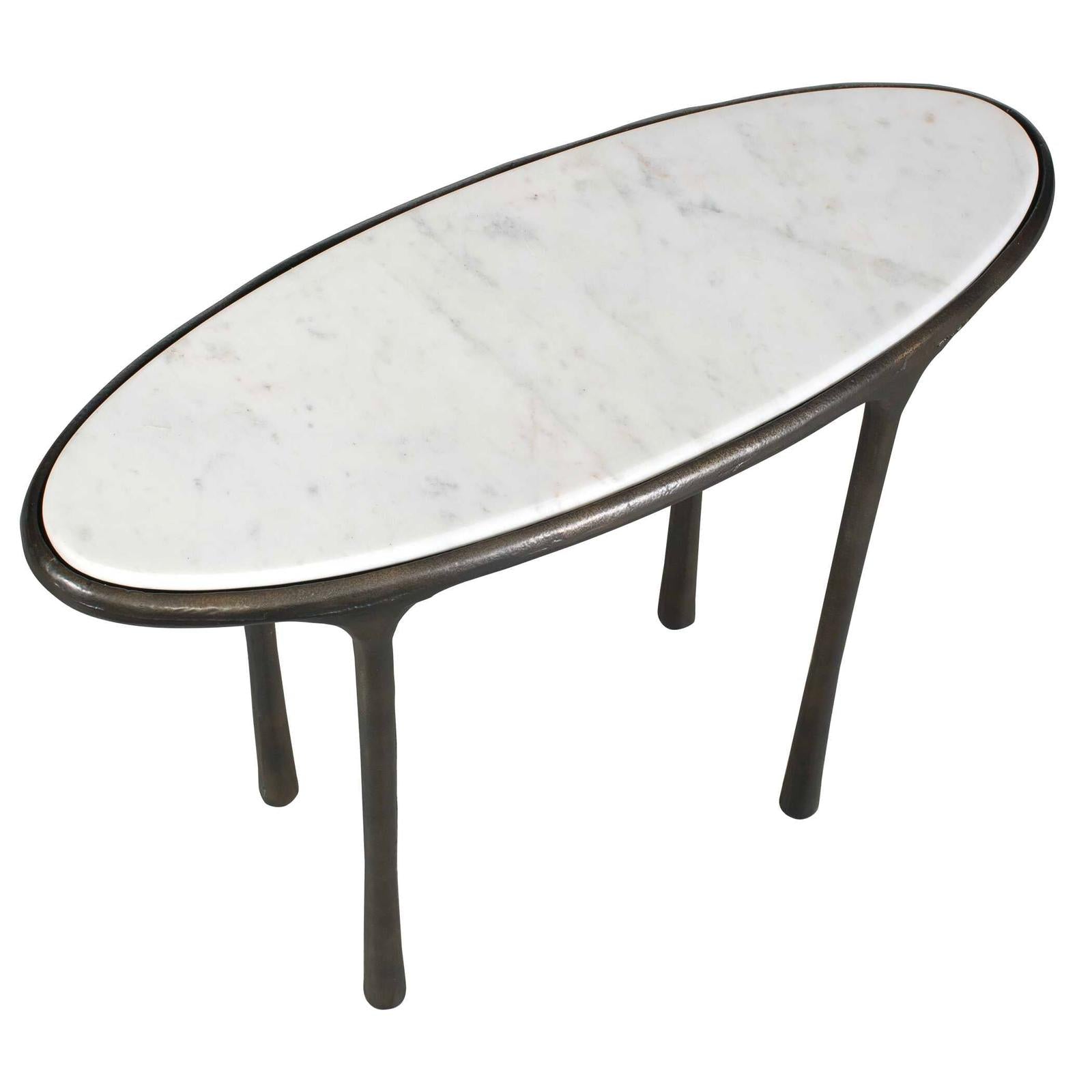 Uttermost Ata Brass Accent Table
