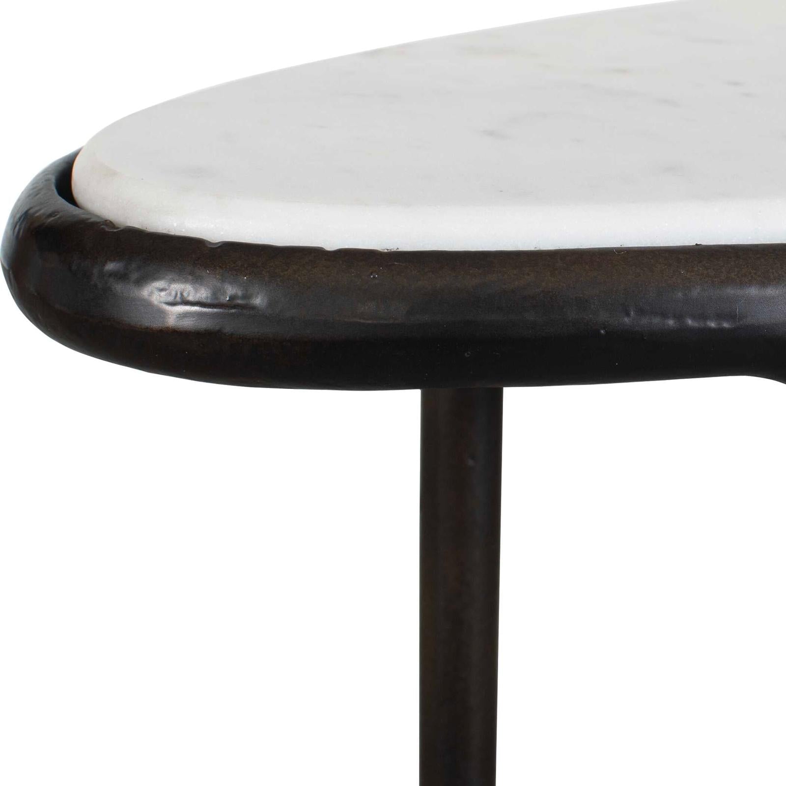 Uttermost Ata Brass Accent Table