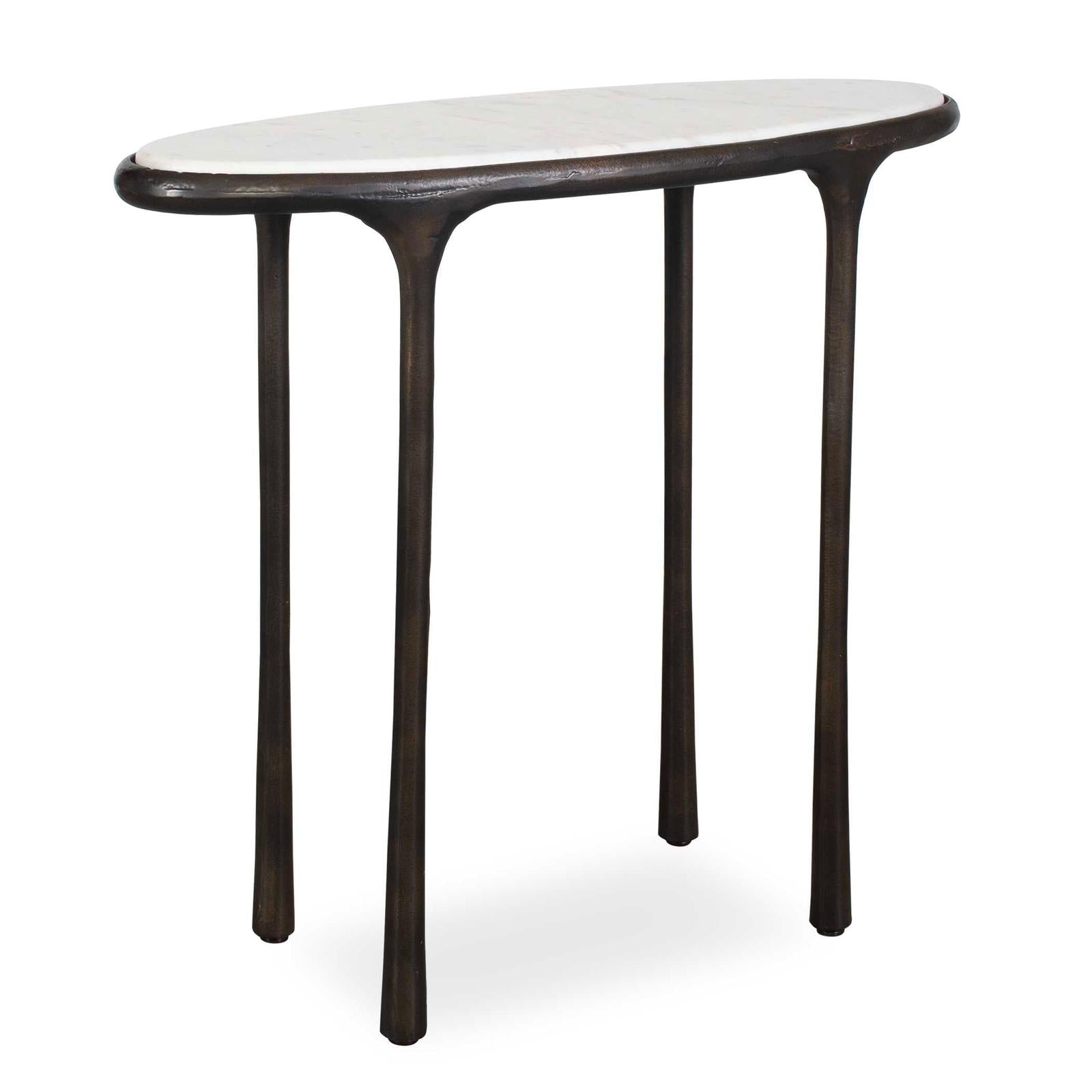 Uttermost Ata Brass Accent Table