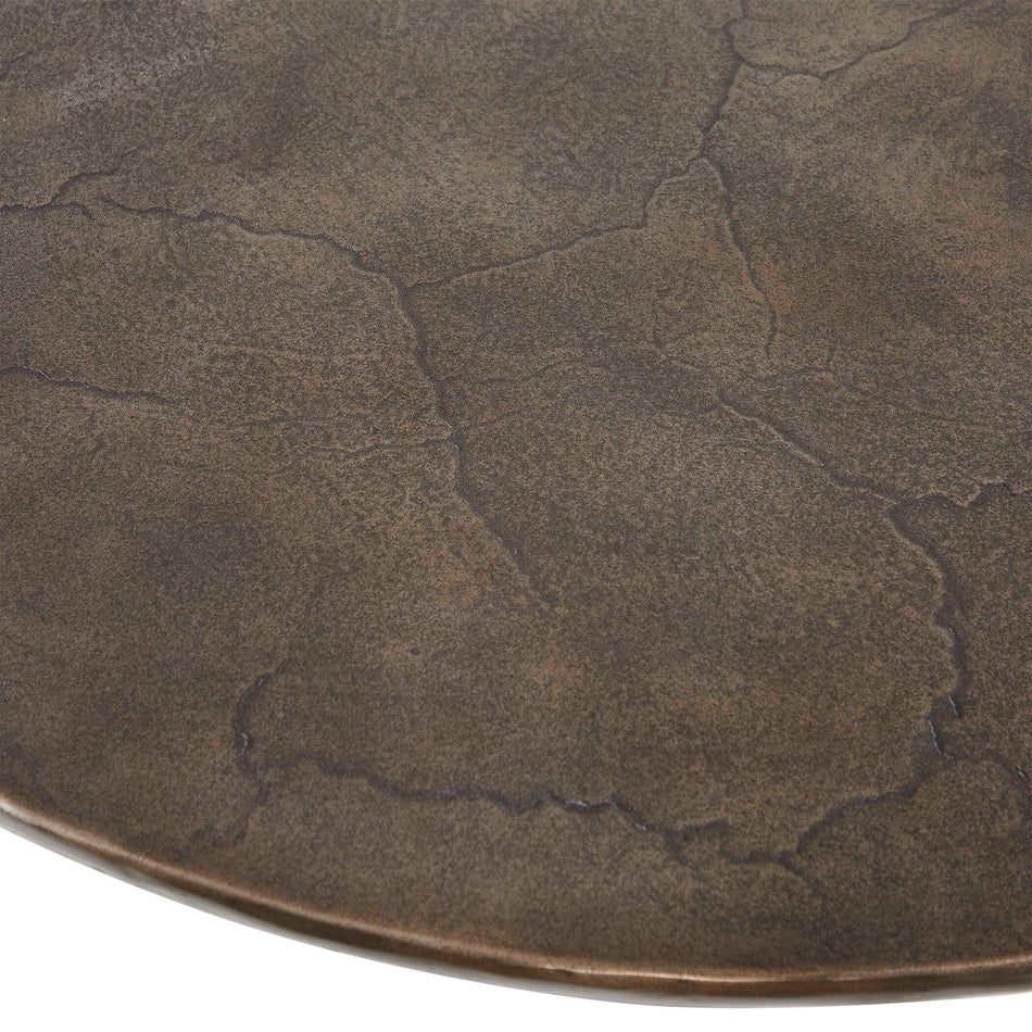 Uttermost Madrone Indoor-Outdoor Bronze Bistro Table