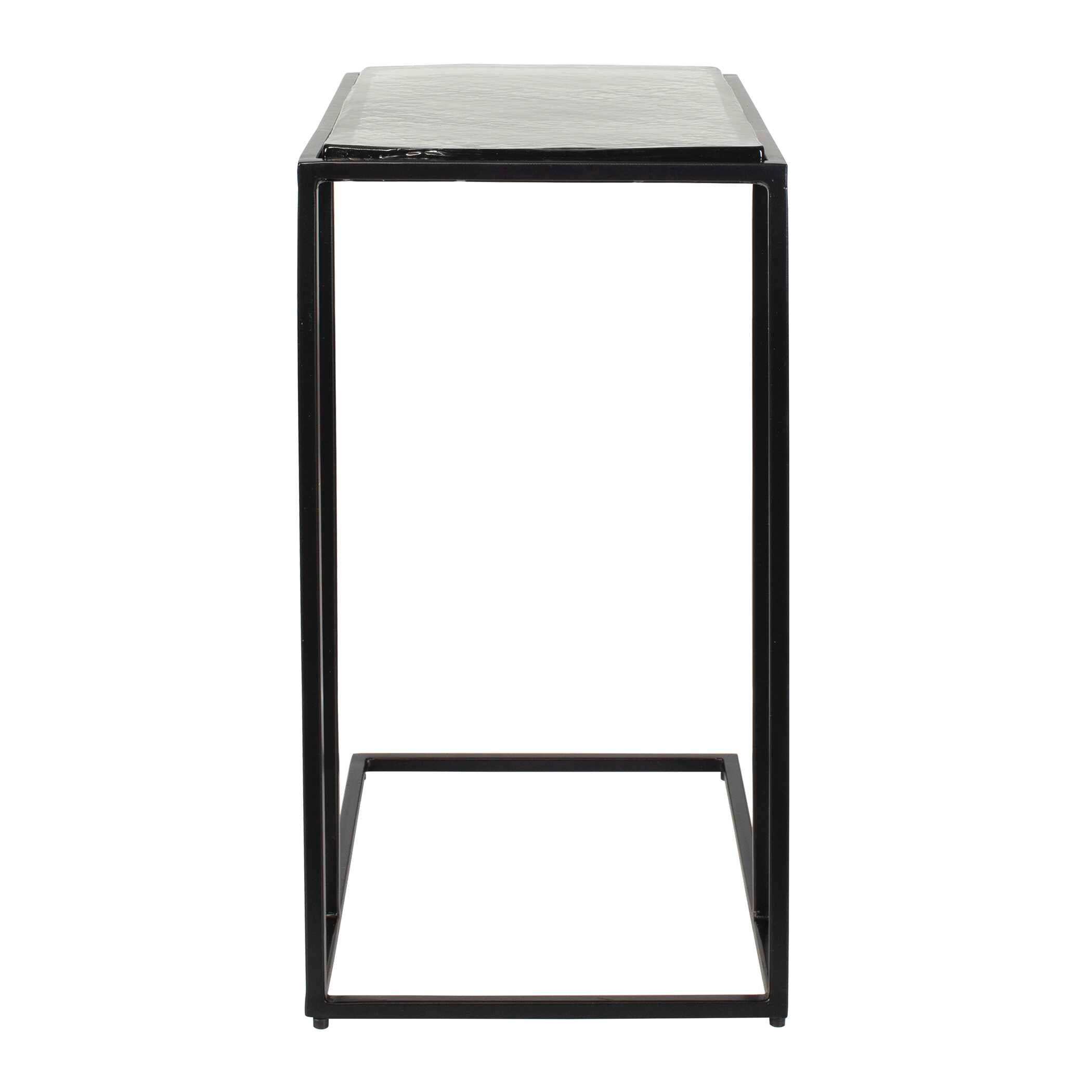 Uttermost Mateo Glass Top Accent Table