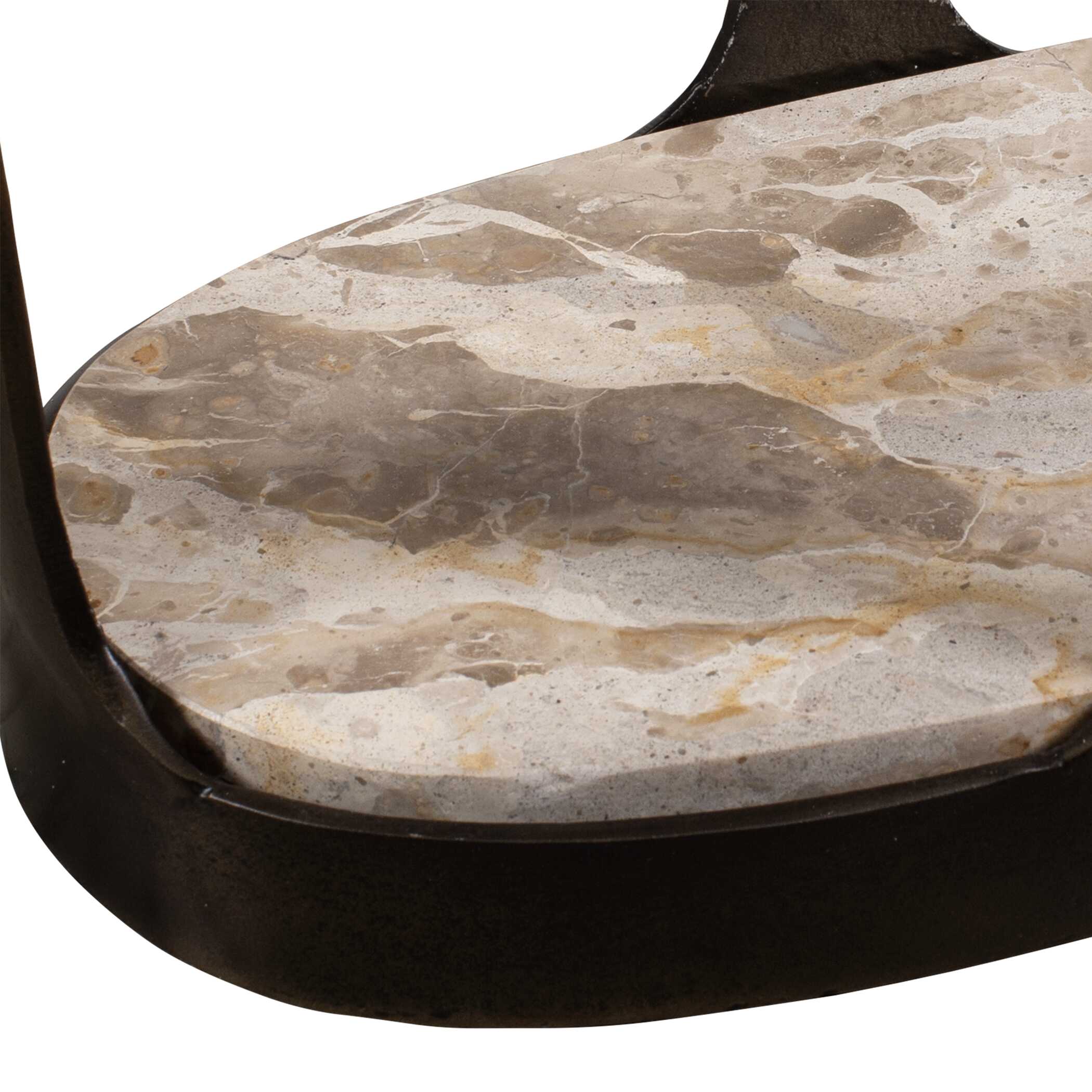 Uttermost Coronado Dark Bronze Accent Table
