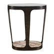 Uttermost Coronado Dark Bronze Accent Table