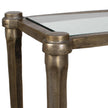 Uttermost Amara Antique Brass Console Table